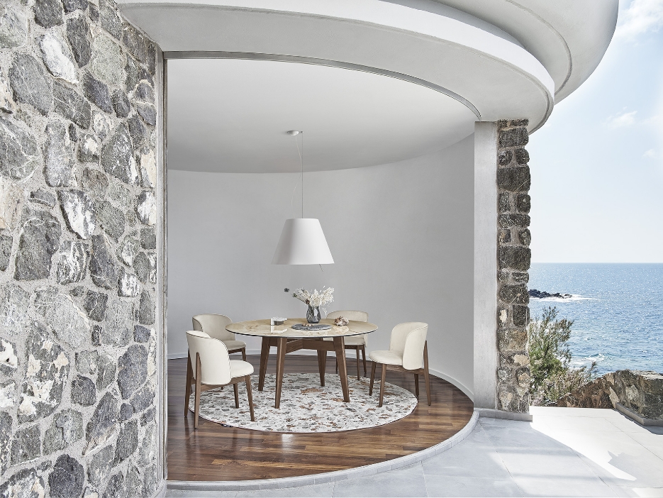 Τραπέζι στρογγυλό Abrey Calligaris 