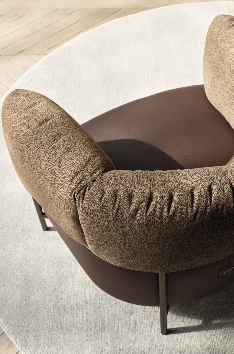 Εικόνα της Borbonese x Calligaris Πολυθρόνα Quadrotta