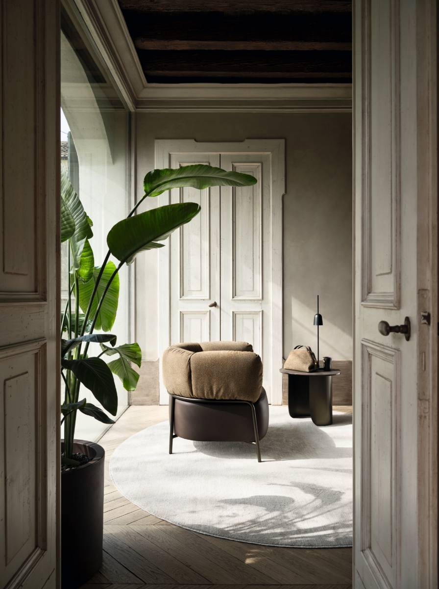 Εικόνα της Borbonese x Calligaris Πολυθρόνα Quadrotta