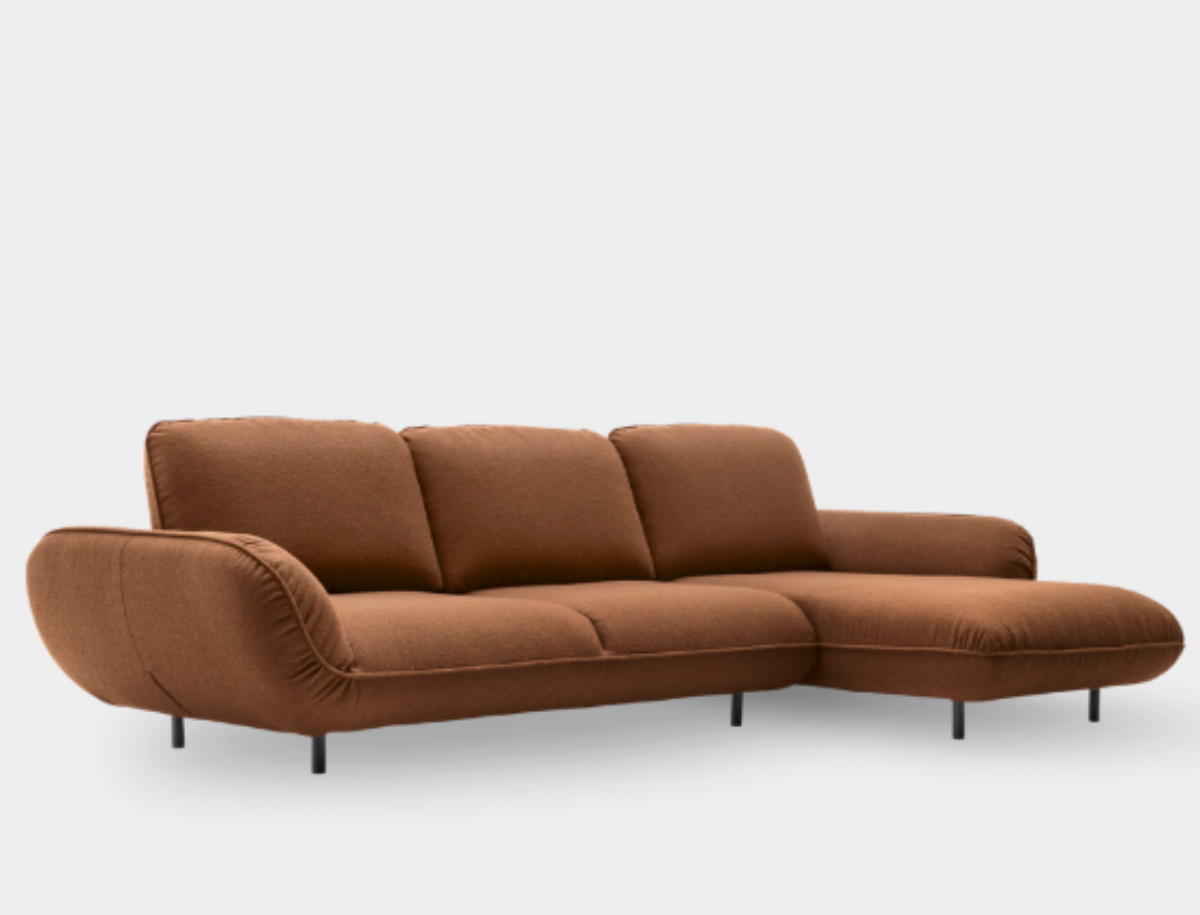 Γωνιακός καναπές Favola Calligaris με minimal γραμμές και άνεση – Adamopoulos Casa Ideal
