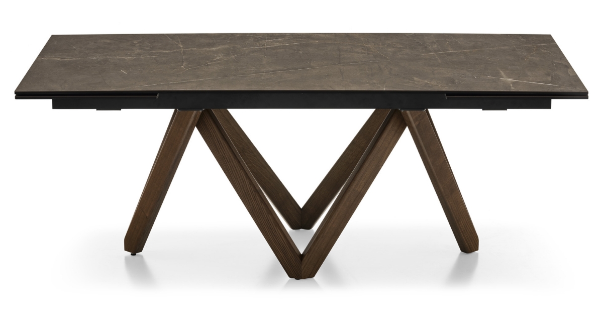 calligaris - τραπέζι Cartesio με κεραμικό