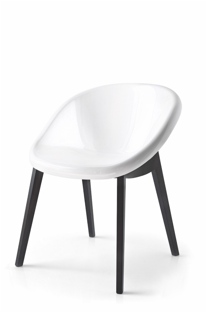 καρεκλα με μπράτσο και πολύ ωραίο design bloom calligaris 