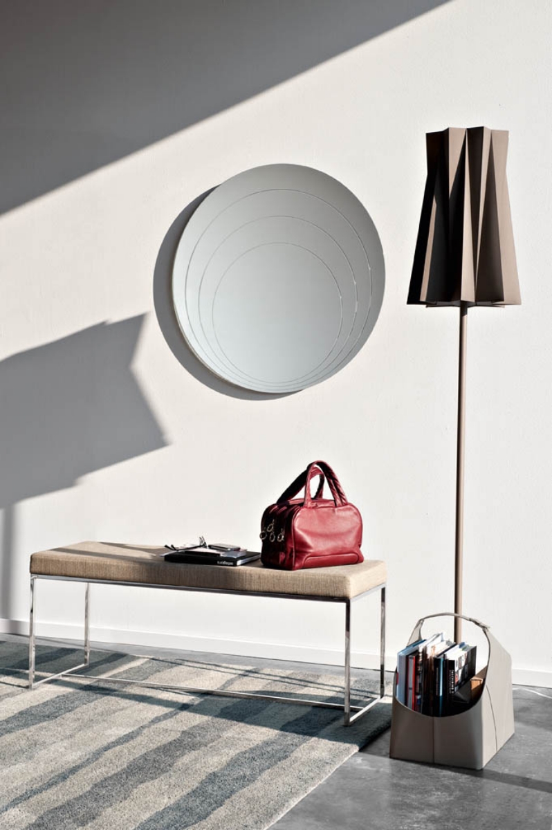 Στρογγυλός καθρέπτης LUNE modern διακόσμηση