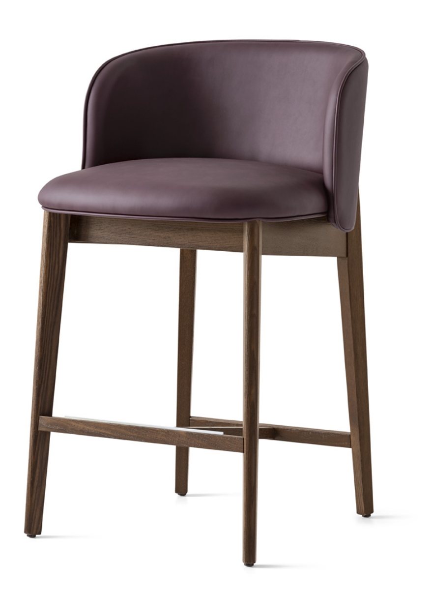 Design σκαμπό Abrey Calligaris με καμπύλες γραμμές και minimal αισθητική Αθήνα Adamopoulos Casa Ideale