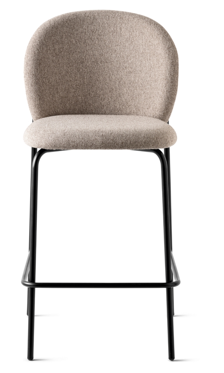 Σκαμπό bar Cozy Mid Connubia με μεταλλικά πόδια και πλάτη Αθήνα Adamopoulos Casa Ideale
