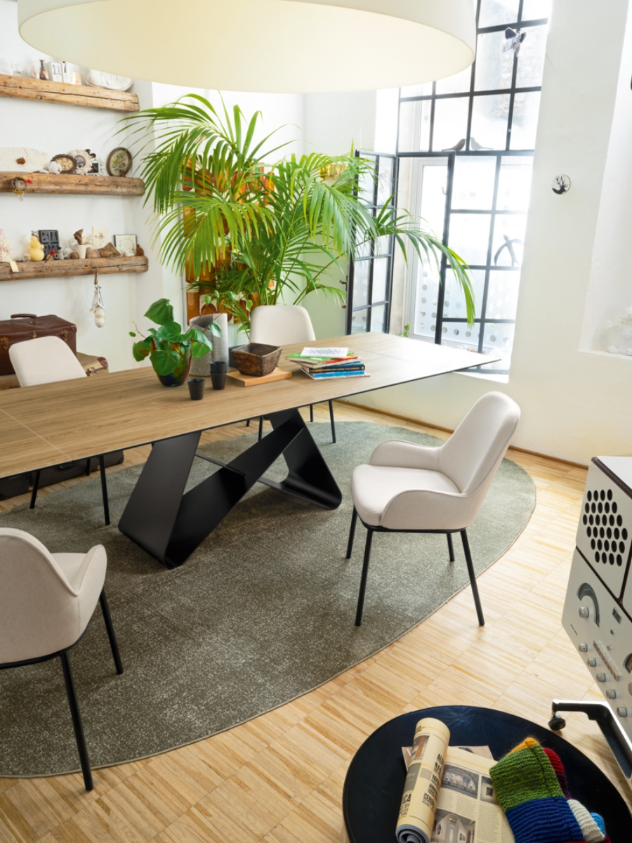 Τραπέζι Gemini Ceramic Connubia by Calligaris – Naturals Matt – Adamopoulos Casa Ideale Αθήνα