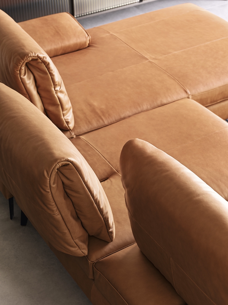 καναπές με ρυθμιζόμενα μαξιλάρια πλάτης Calligaris Αθήνα Adamopoulos Casa Ideale