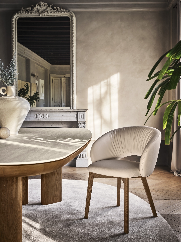 Καρέκλα τραπεζαρίας Anime με εργονομικό σχεδιασμό από το εργοστάσιο Calligaris στην Αθήνα – Adamopoulos Casa Ideale