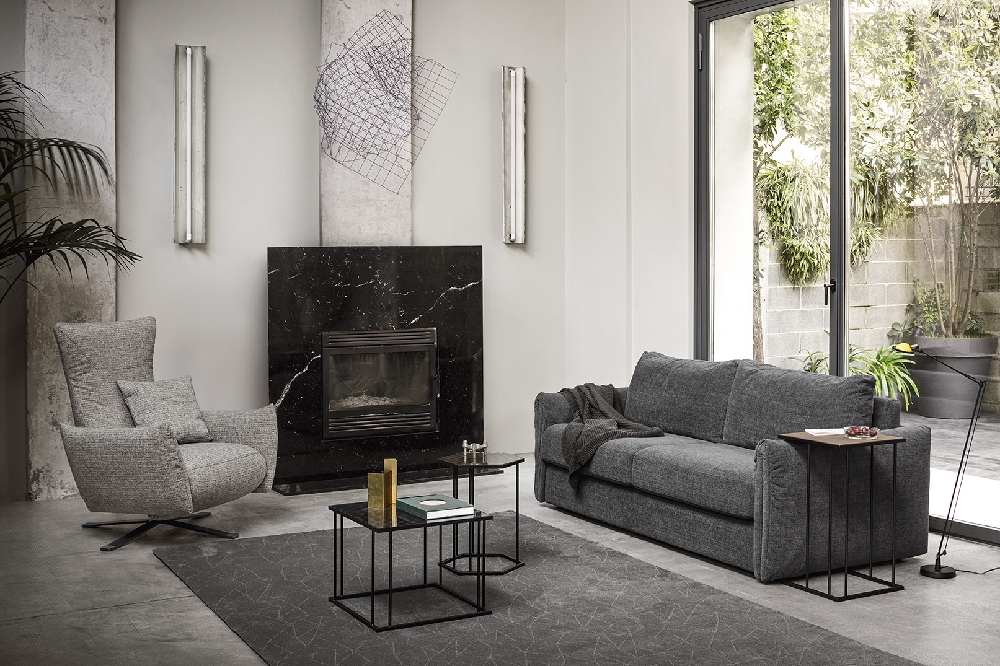 μοντέρνος καναπές-κρεβάτι ιταλικού design Calligaris Αθήνα Adamopoulos Casa Ideale