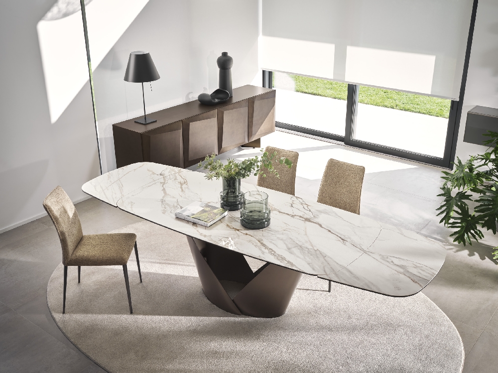Μοντέρνες τραπεζαρίες με ιταλικό design από το εργοστάσιο Calligaris στο showroom στην Αθήνα – Adamopoulos Casa Ideale