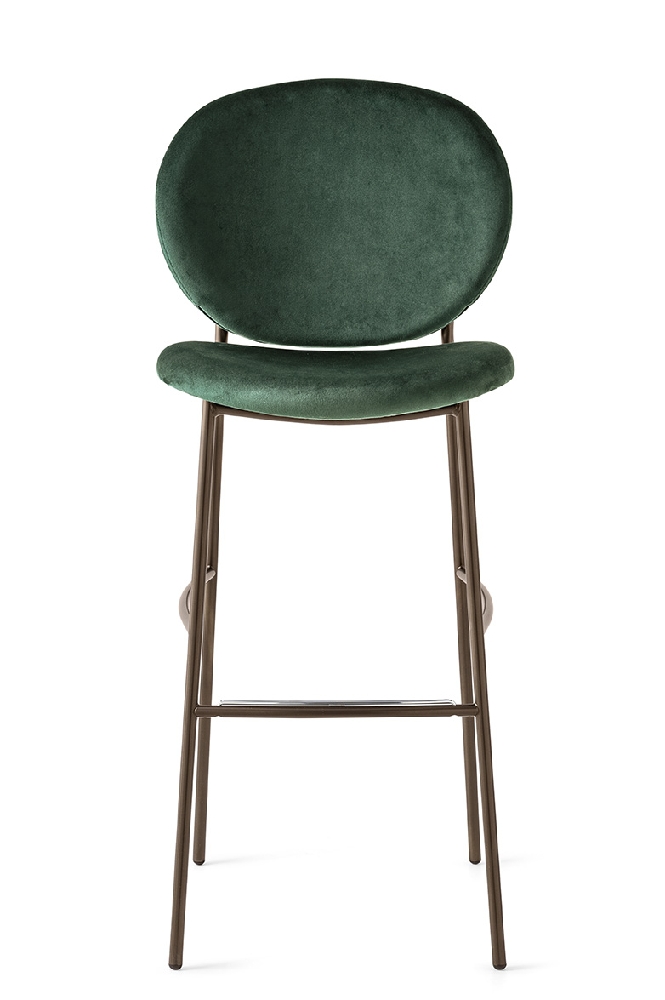 Σκαμπό Ines Calligaris με μεταλλική βάση και άνετο κάθισμα στην Αθήνα – Adamopoulos Casa Ideale