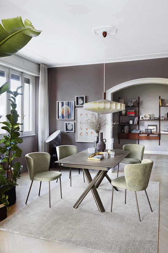 Μοντέρνο τραπέζι φαγητού Calligaris με ιταλικό design για κάθε σαλόνι