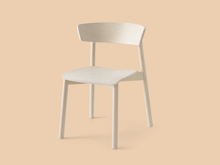 Clelia ξύλινη καρέκλα Connubia by Calligaris