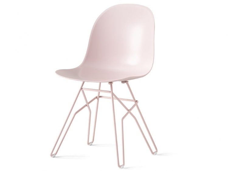 Academy καρέκλα με πλεκτό πόδι Connubia by Calligaris