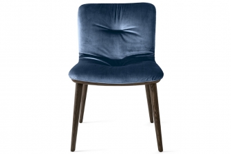 Annie Soft καρέκλα με ξύλινα πόδια Calligaris