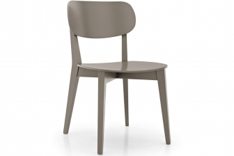 Robinson καρέκλα με ξύλινη πλάτη Connubia by Calligaris